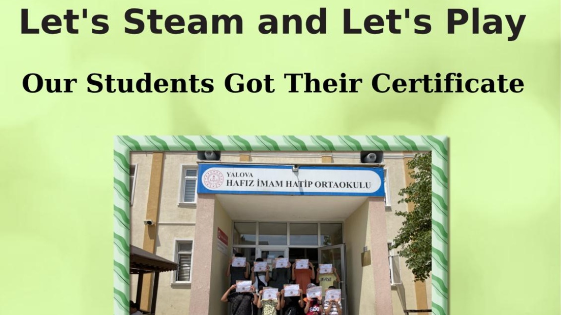 Okulumuzda eTwinning Öğrencilerimize Sertifikaları Takdim Edildi